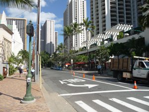 ハワイの道路